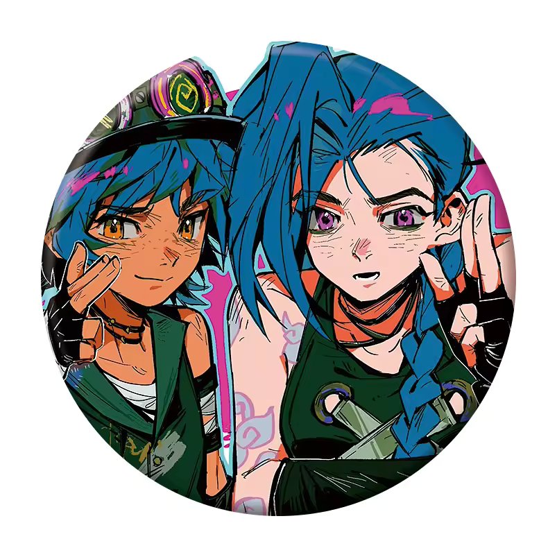 Arcane Jinx and Isha Pins