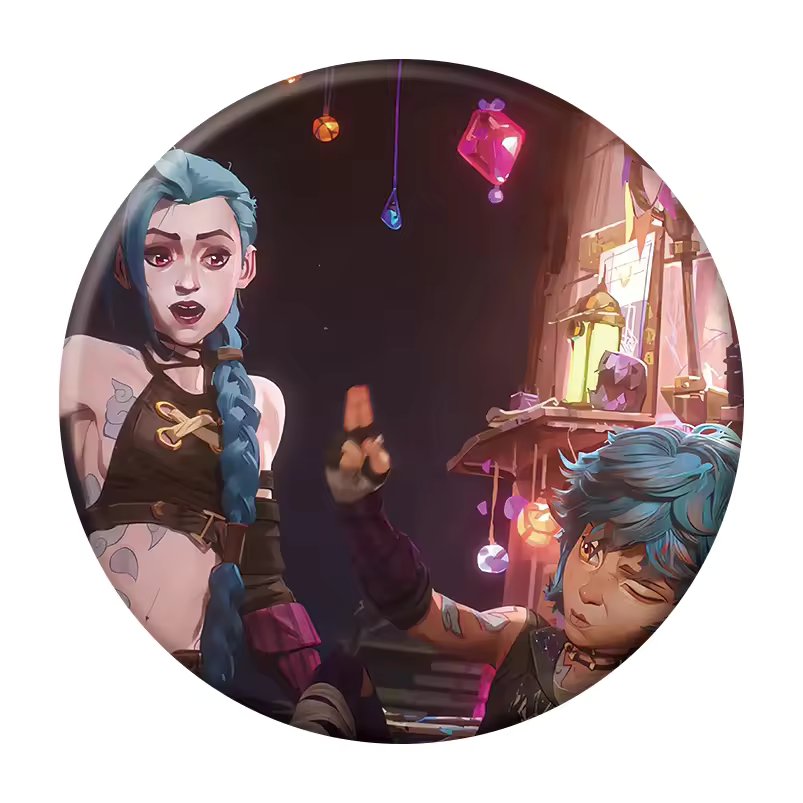 Arcane Jinx and Isha Pins