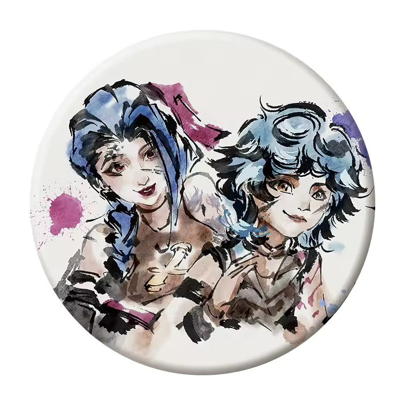 Arcane Jinx and Isha Pins