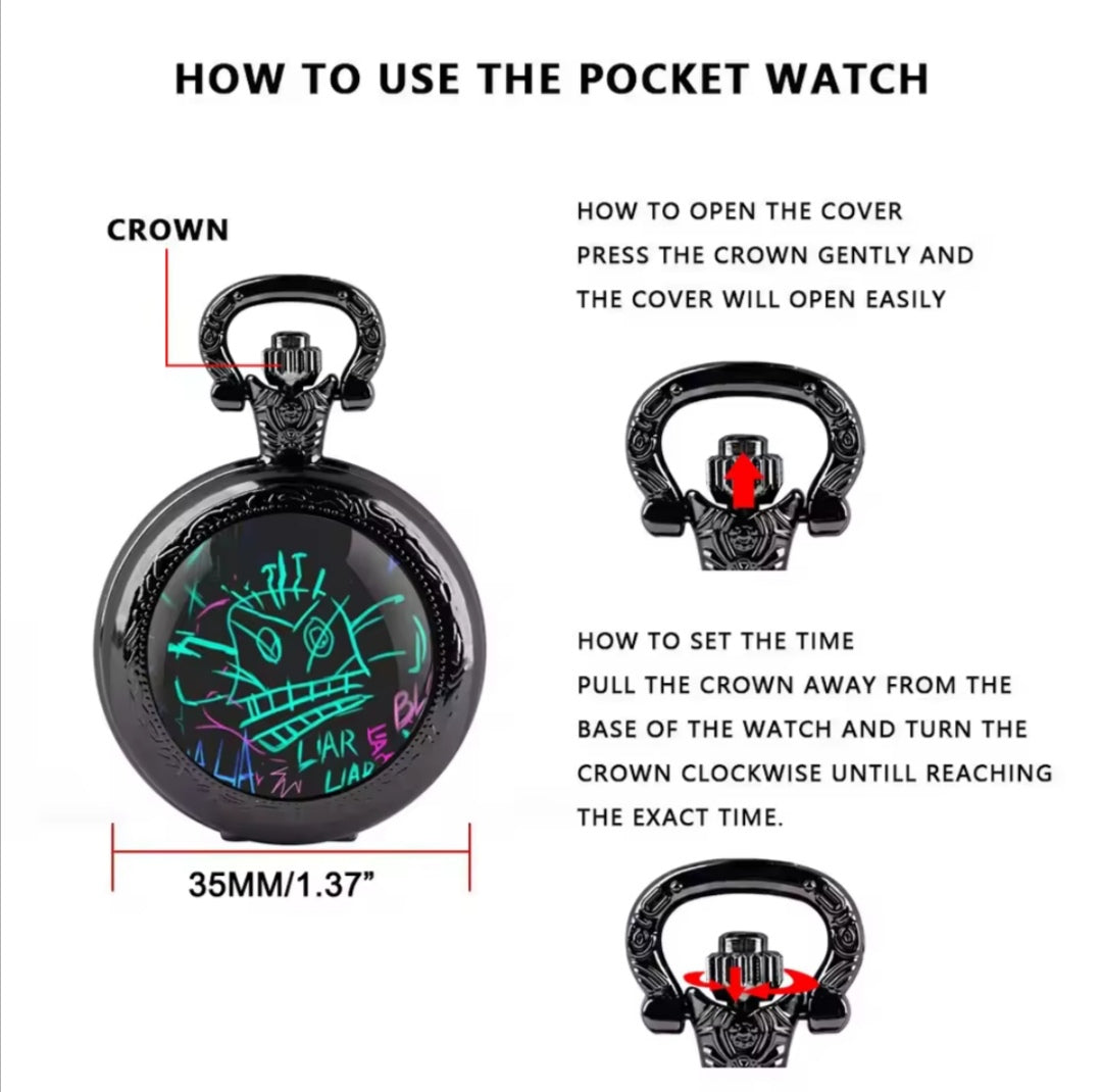 Arcane Jinx Pocket Watch