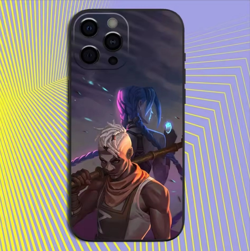 Arcane Jinx x Ekko Phone Case