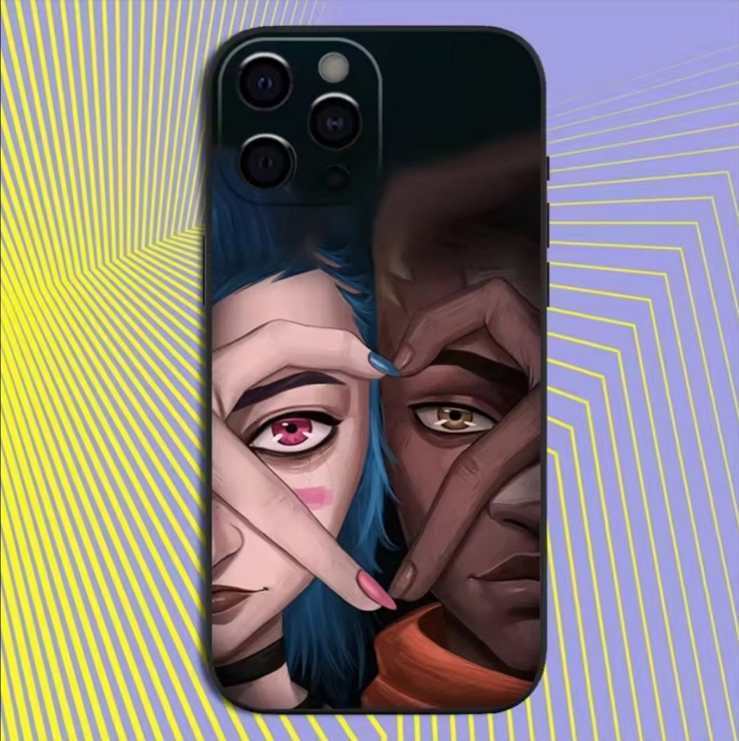 Arcane Jinx x Ekko Phone Case