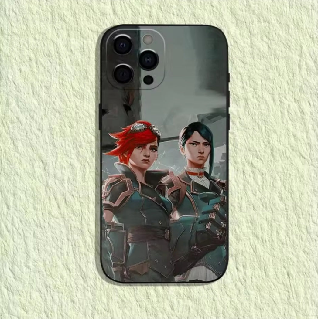 Arcane Vi x Caitlyn Phone Case