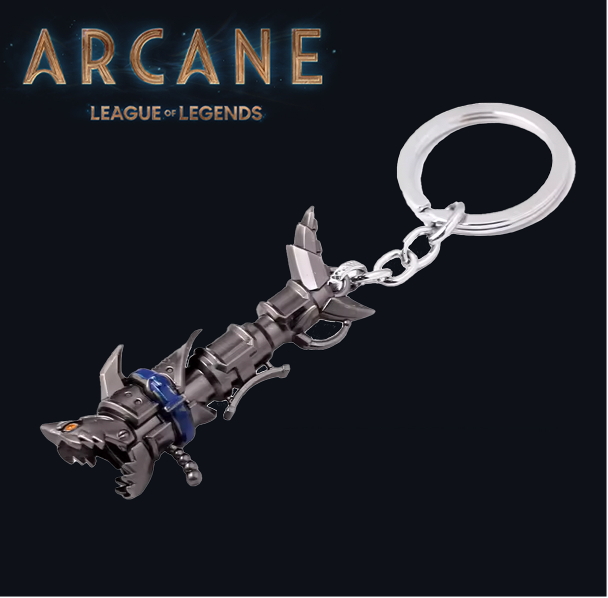 Arcane Keychain - Fishbones